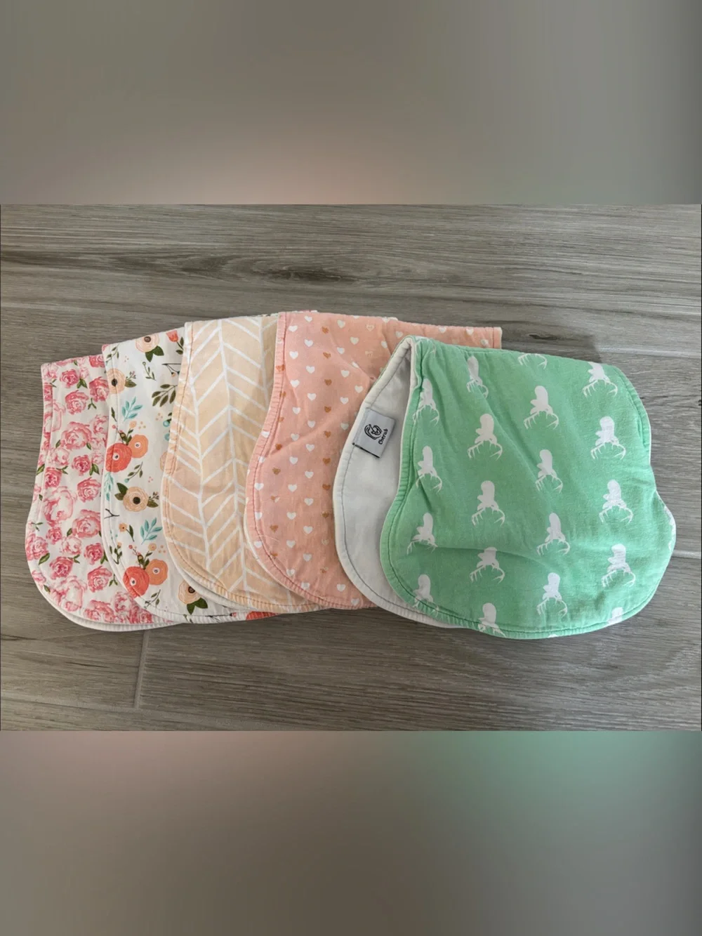 Cherub Burp Cloths 5-Pack